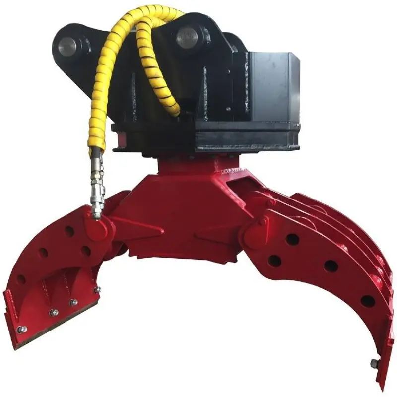 Excavator Rotating Hydraulic Grapple Construction Machinery Parts