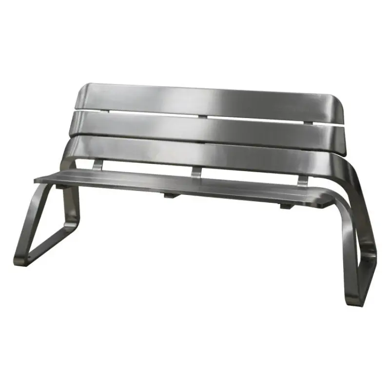 2 3 seater outside modern furniture luxury patio street bench seating outdoor park garden steel metal bench chair