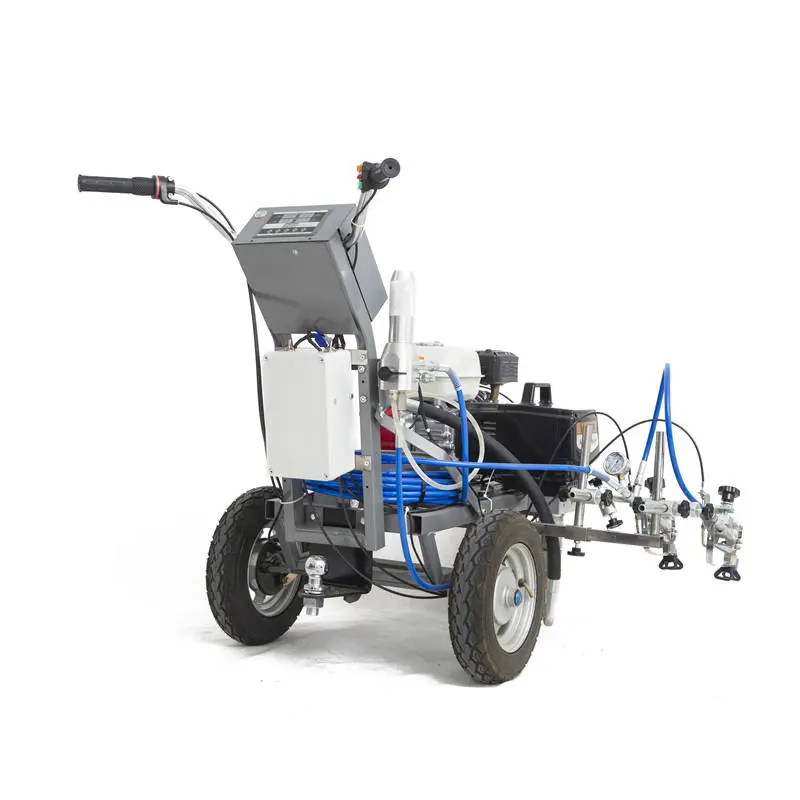 PT-7090 Automatic Runway Road Line Marking Paint Machine For Construction