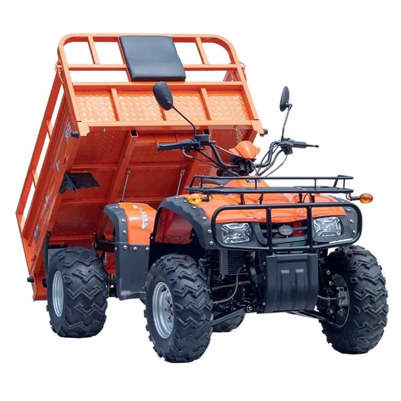 KNL 4X4 Agriculture 250cc 300cc 1.5m Cargo Farm ATV with Trailer