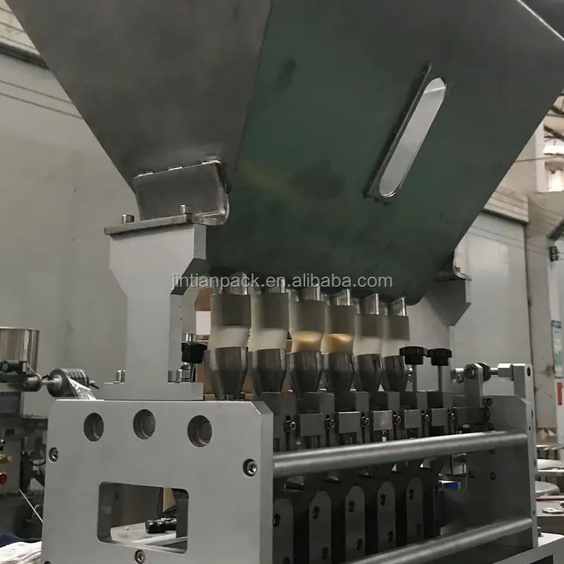 JT-720 Fully Automatic 5g 7g 15g 20g High Accuracy Sugar Stick Bag Filling Coffee Powder Strip Pouch Packaging Machine