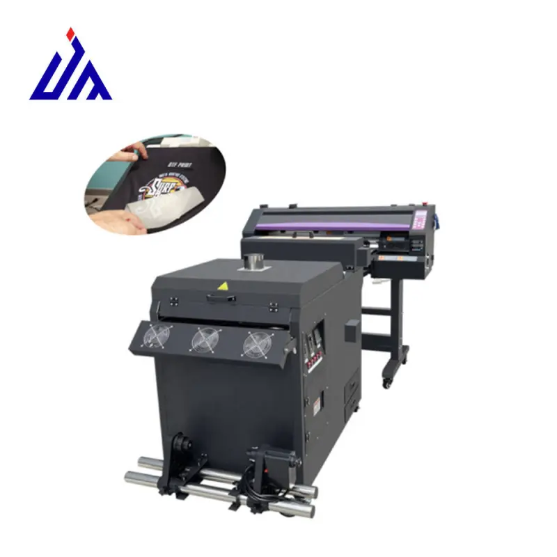 24inch dual XP600 dtf printer A1 60CM dtf printers with dryer machine and consumables