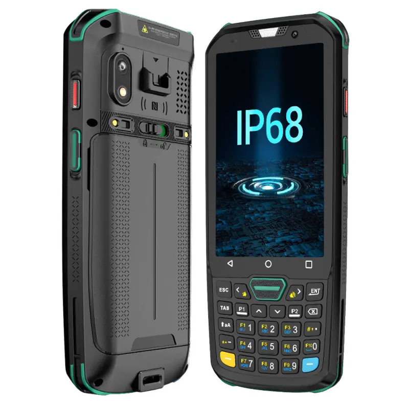 Best Industrial Rugged Android 11 Mobile PC Computer 4 inch NFC Reader Writer OEM 4G LTE Inventory Management System PDAs