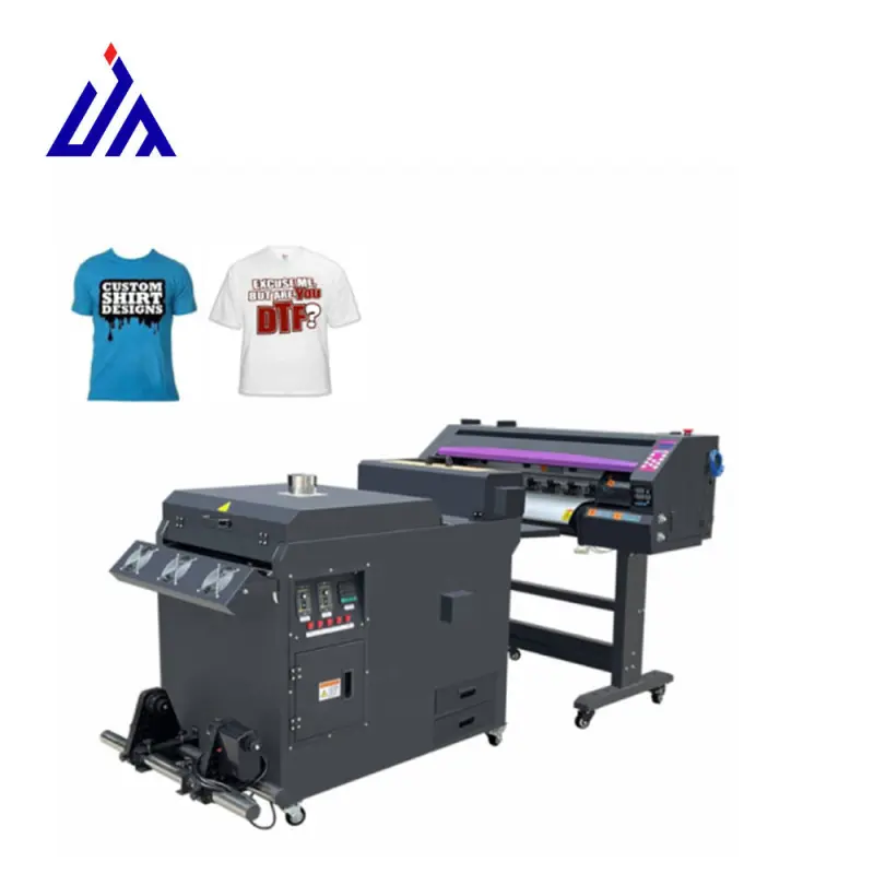 24inch dual XP600 dtf printer A1 60CM dtf printers with dryer machine and consumables