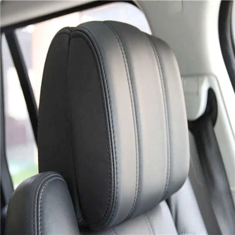 Exquisite Structure Luxury Real Leather Head Rest For Range Rover Vogue