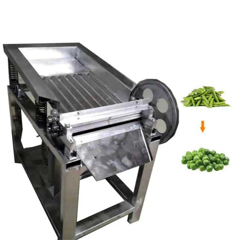 300Kg Pea Pod Shelling Machine Green Bean Sheller  Green Bean Guandu Peeling Machine