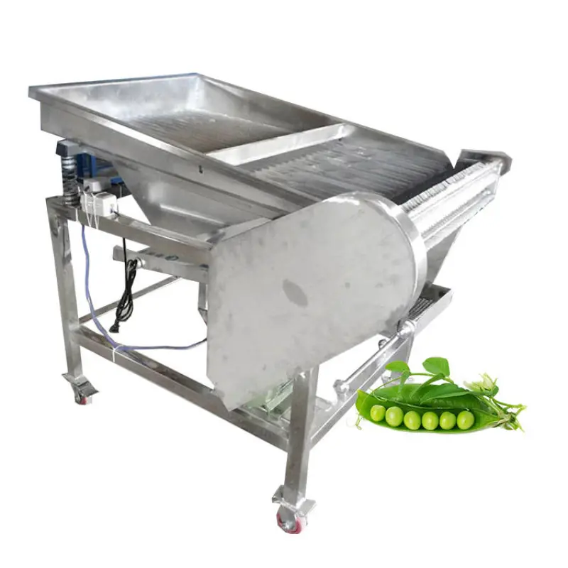 300Kg Pea Pod Shelling Machine Green Bean Sheller  Green Bean Guandu Peeling Machine