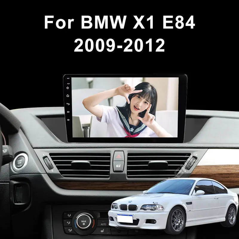 10.1 inch touch screen multimedia system for BMW x1 e84 2009-2012