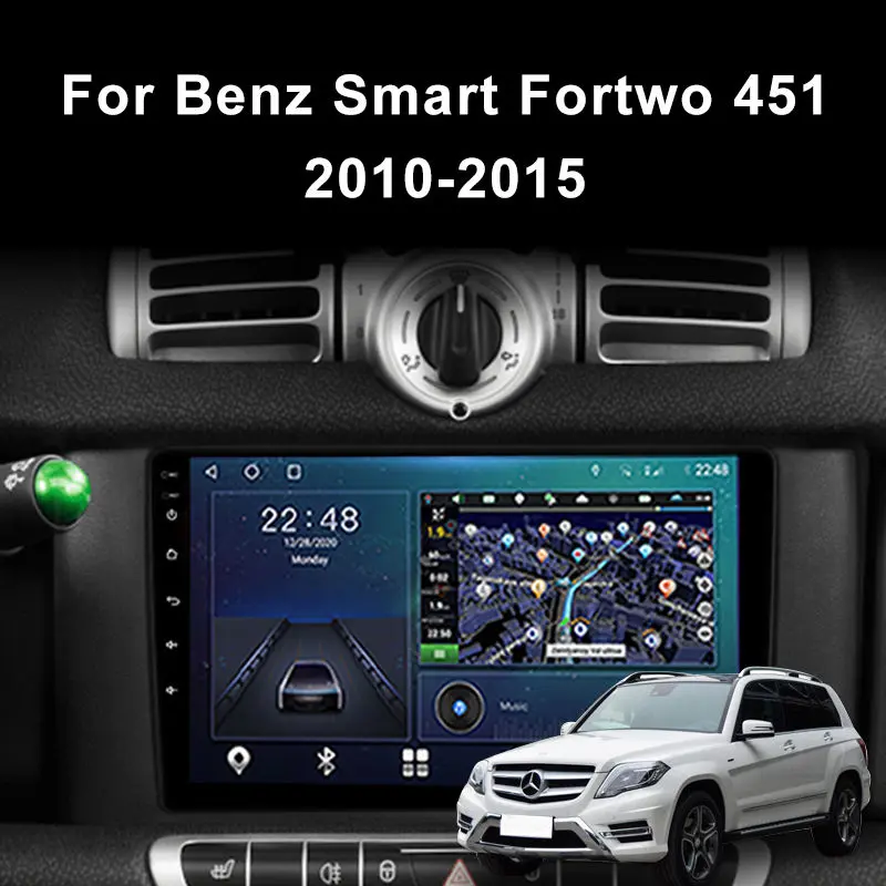 Car Multimedia System For Benz Smart 451 2010-2015