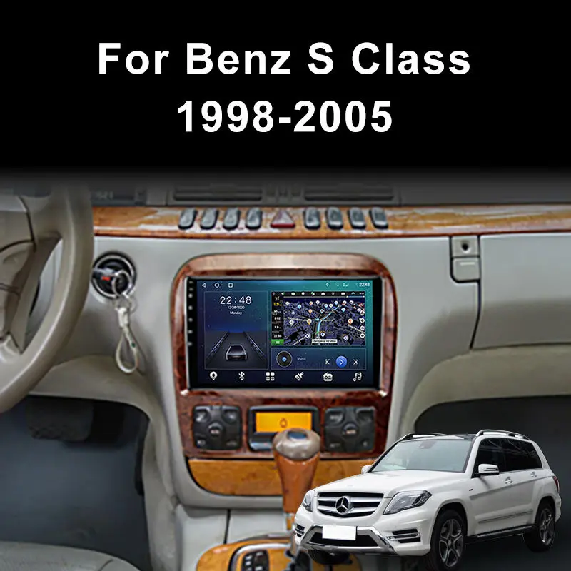 Car Multimedia System for Mercedes Benz S Class W220 S280 S320 1998-2005