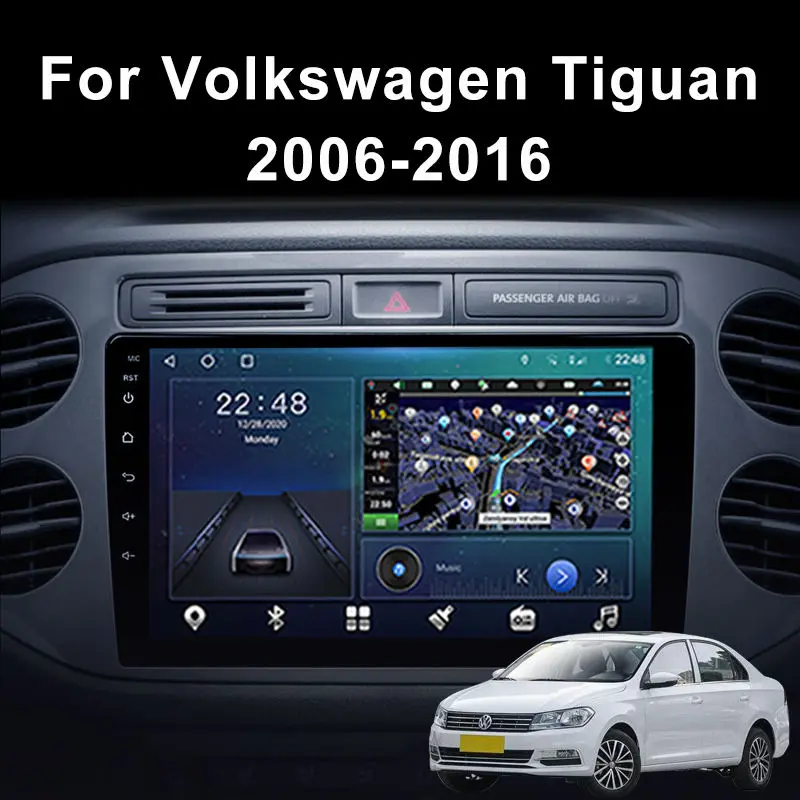 Multimedia System For Volkswagen Tiguan 2006 - 2016