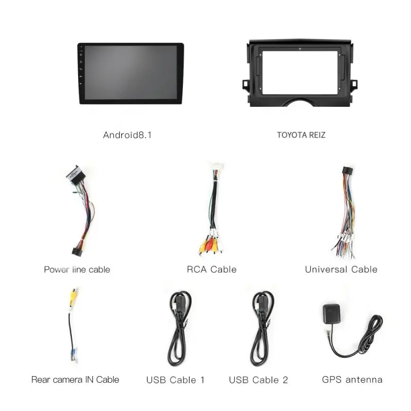Multimedia System For Toyota Reiz