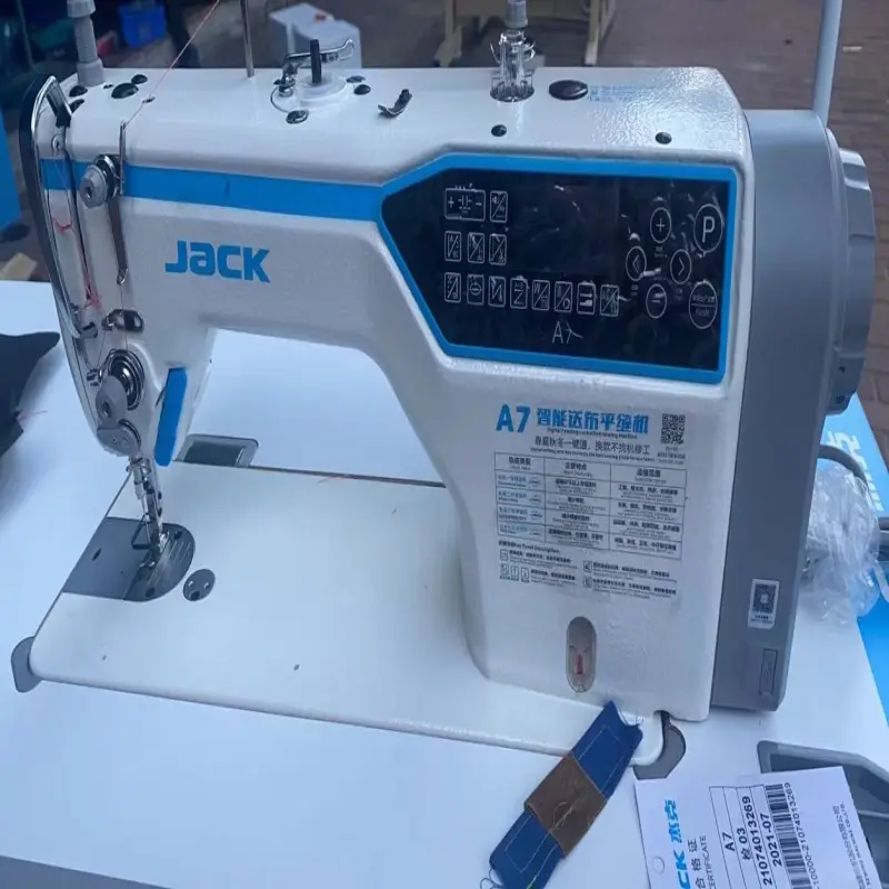 Intelligent Thickness And Thinness Take-all Lock-stitch Sewing Machine deposit By Jack A7