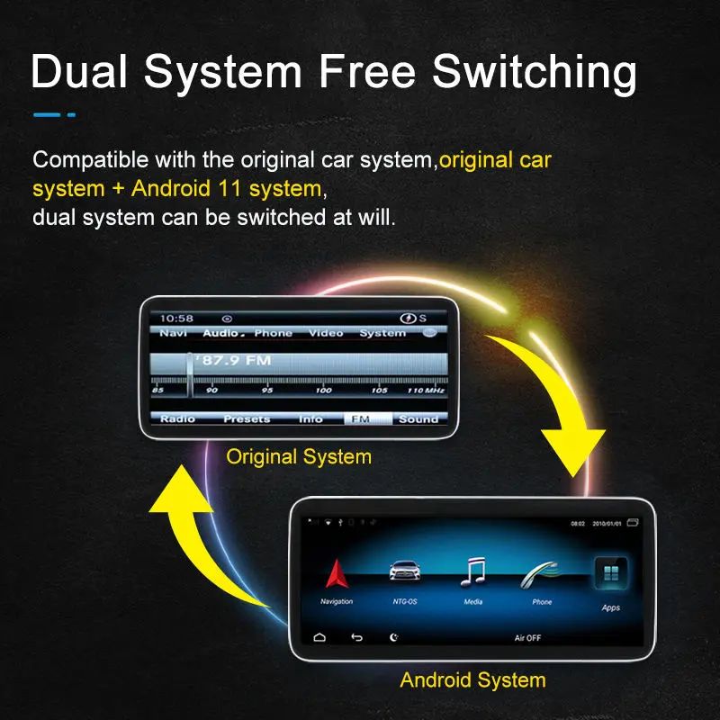 Android 11.0 Car Radio For Benz 2008-2012