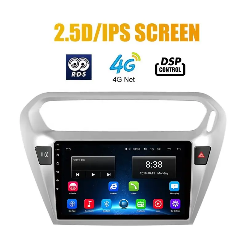 Car Multimedia System For 301 Peugeot 2016