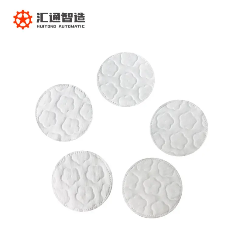 Hot Sale Disposable Cosmetic Eye Makeup Remover Pads Cotton Pad Making Machine