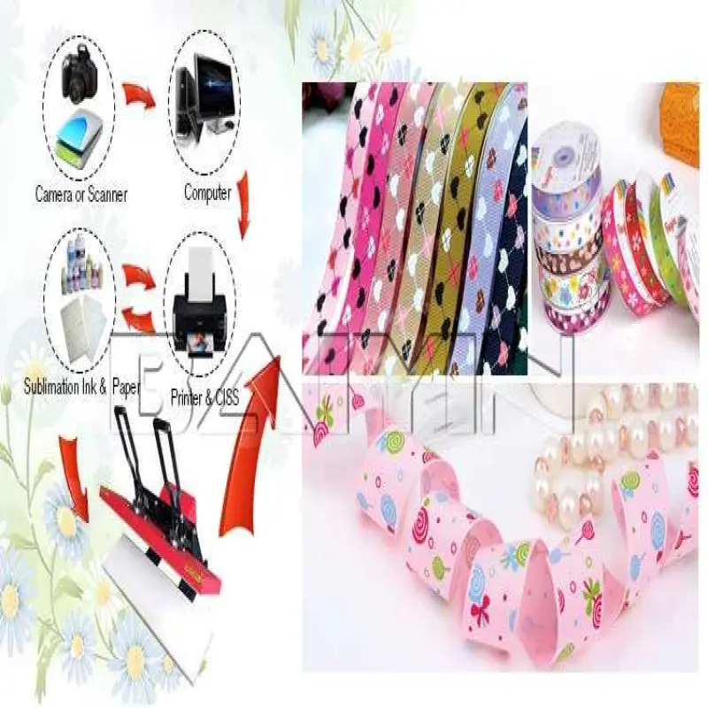 Lanyard heat transfer machine Sublimation Ribbon Heat Press machine