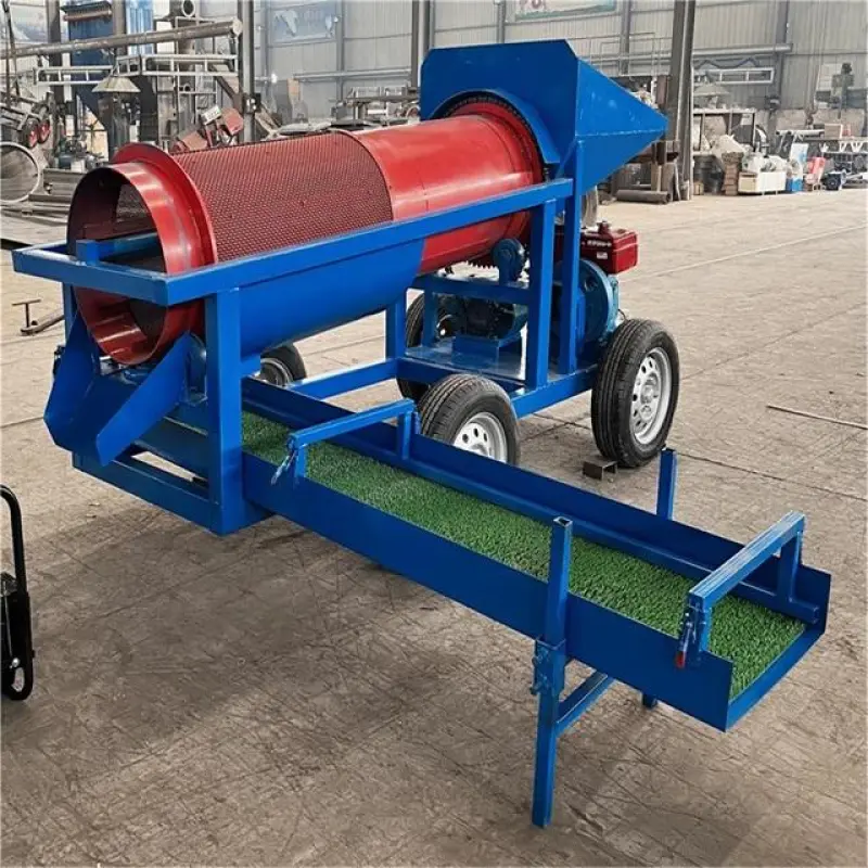 Gold mining equipment Gold Sluice Machine Washing Plant Rotary Drum Scrubber For Sale
