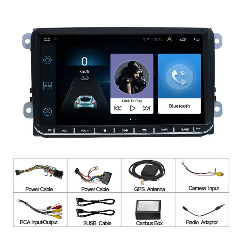 9'' Car Multimedia System For Volkswagen VW Polo Passat  SEAT Toledo