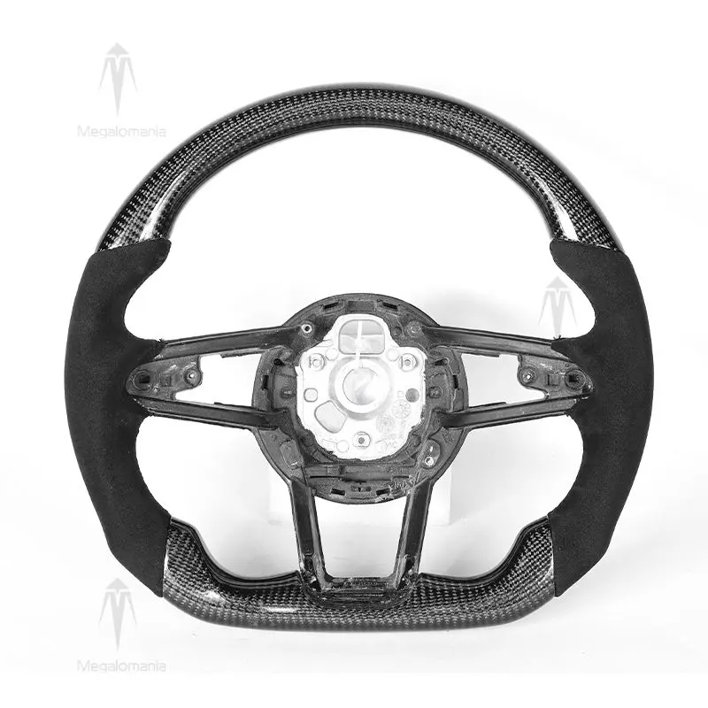 Carbon Fiber Steering Wheel For Audi TT R8 TTRS TTS MK2 MK3