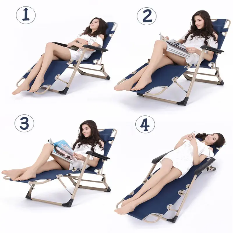 Outdoor Beach Patio Garden Camping Swimming Pool Side Foldable Chaise Folding Zero Gravity Sun Recliner Lounge Chair