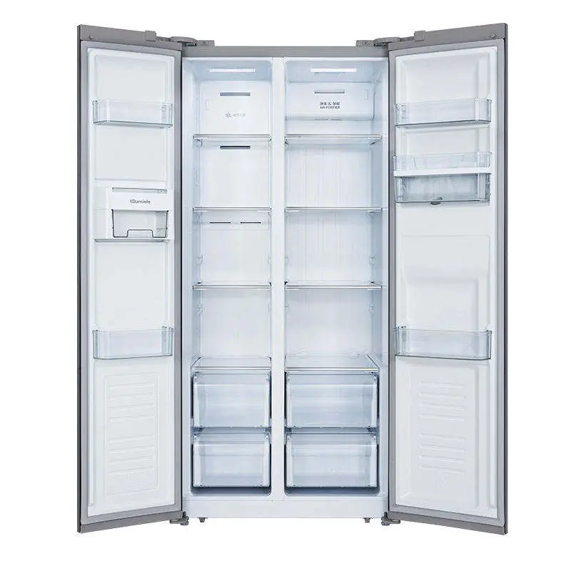 Double door frost-free household water bar refrigerator