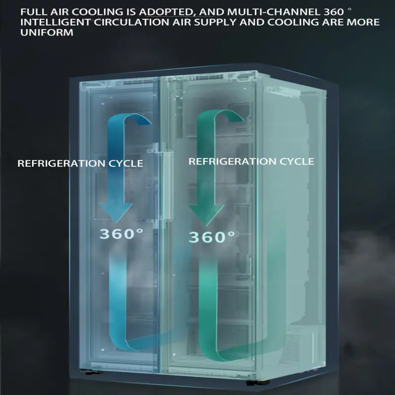 Automatic ice maker refrigerator