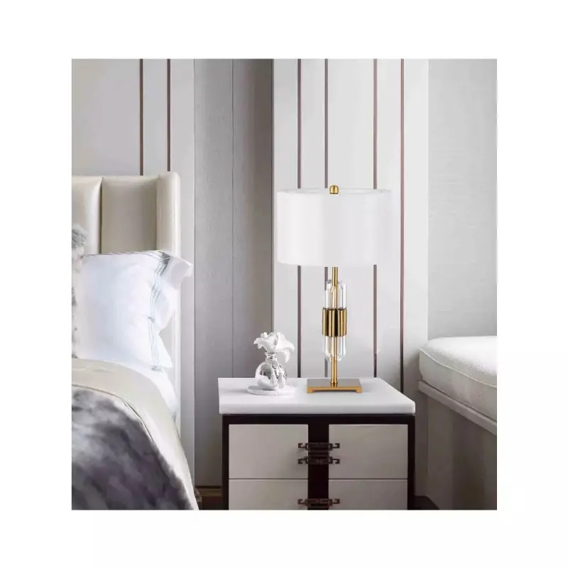 High Quality Direct Supply Modern New Bedroom Metal Table Led Light Desk Lamp For Hotel