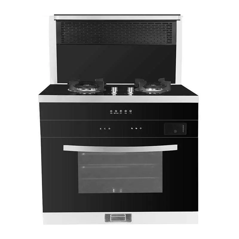 Buy-1-Get-1-Free Integrated household kitchen lower row range hood gas stove (Model:JAY-22)