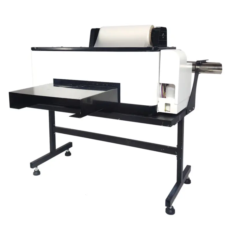 L1390 T-shirt Textile Printing Machine A3 Size PET film Digital DTF Printer with Shaker and consumables