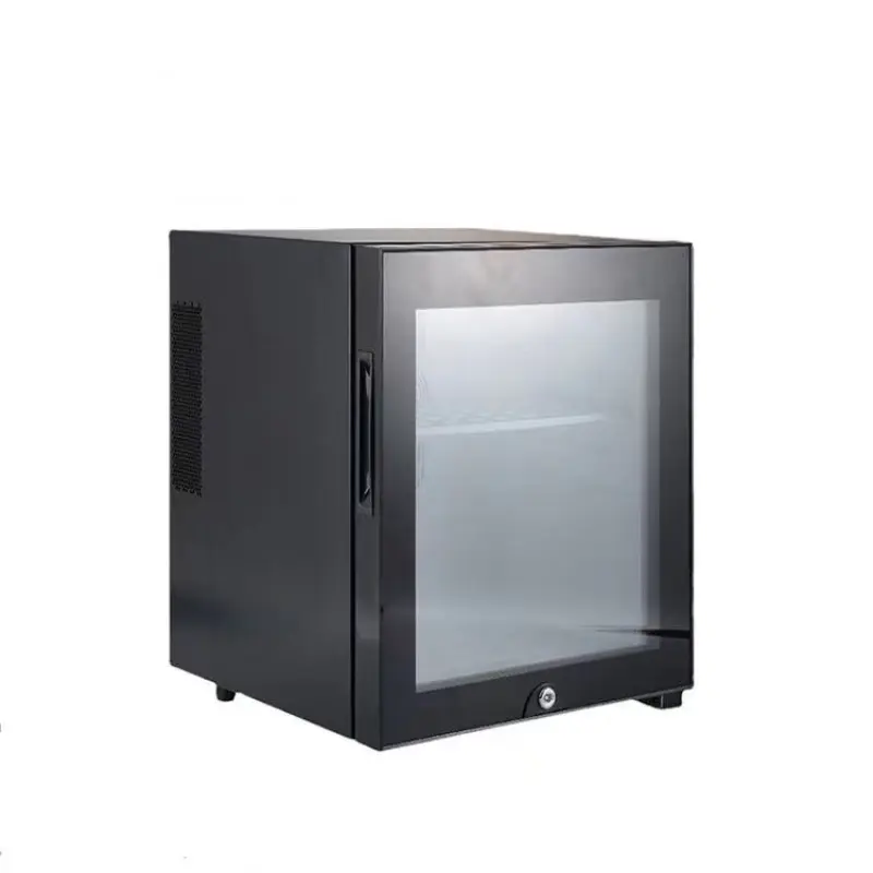 Mini commercial fridge freezer glass door
