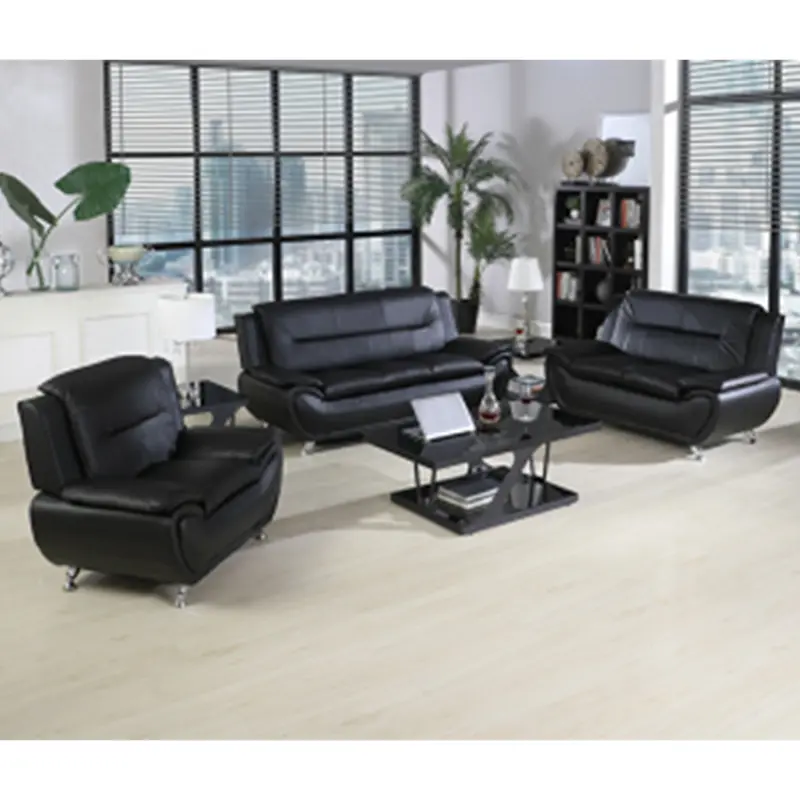 Living Room  Available Black Sofa  Adjustable Backrest Angle Sofa