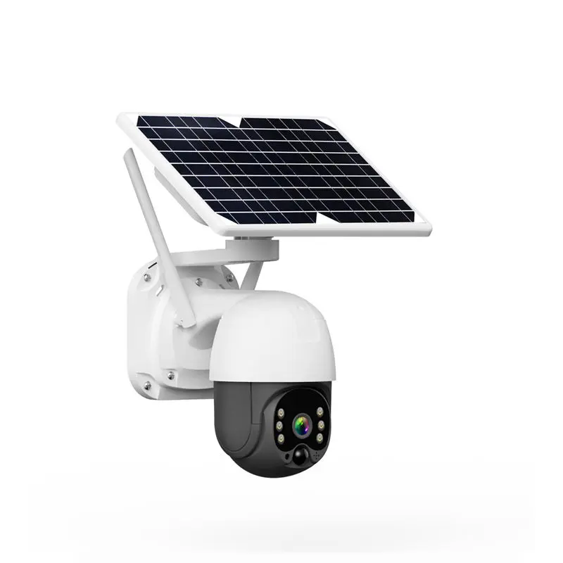 New Arrival Temperature Control Surveillance Wireless Full Color Cctv Solar 4G Home Wifi IP Camera