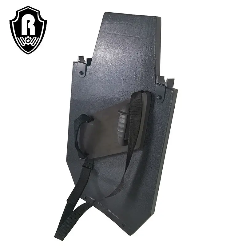 Tactical Handheld Tactical Shield PE Shield Protection Gear 800*500*18mm