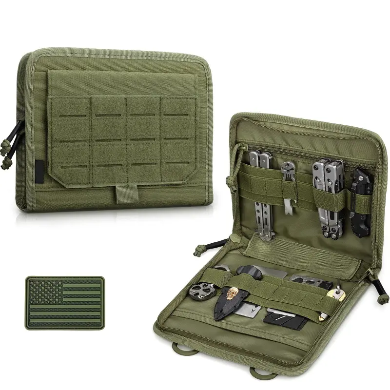 Laser Cutting Multifunction Medical Modular Pouch Tactical Map Tool Tactical Accessory Bag For Backpack Vest