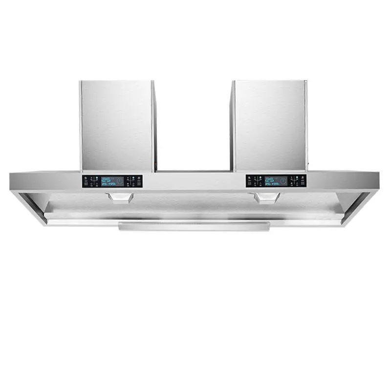 Commercial range hood double motor large suction strong smoking machine