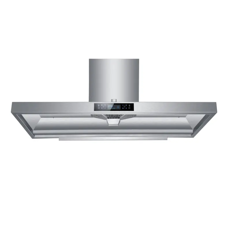 Commercial range hood double motor large suction strong smoking machine