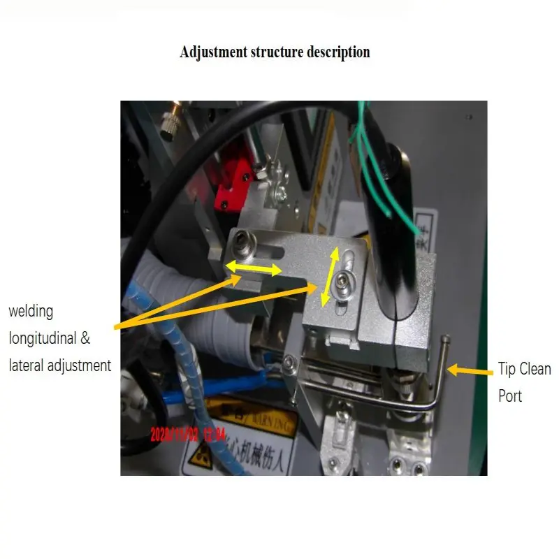 USB-C data cable semi-automatic soldering machine