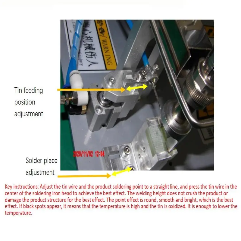 USB-C data cable semi-automatic soldering machine