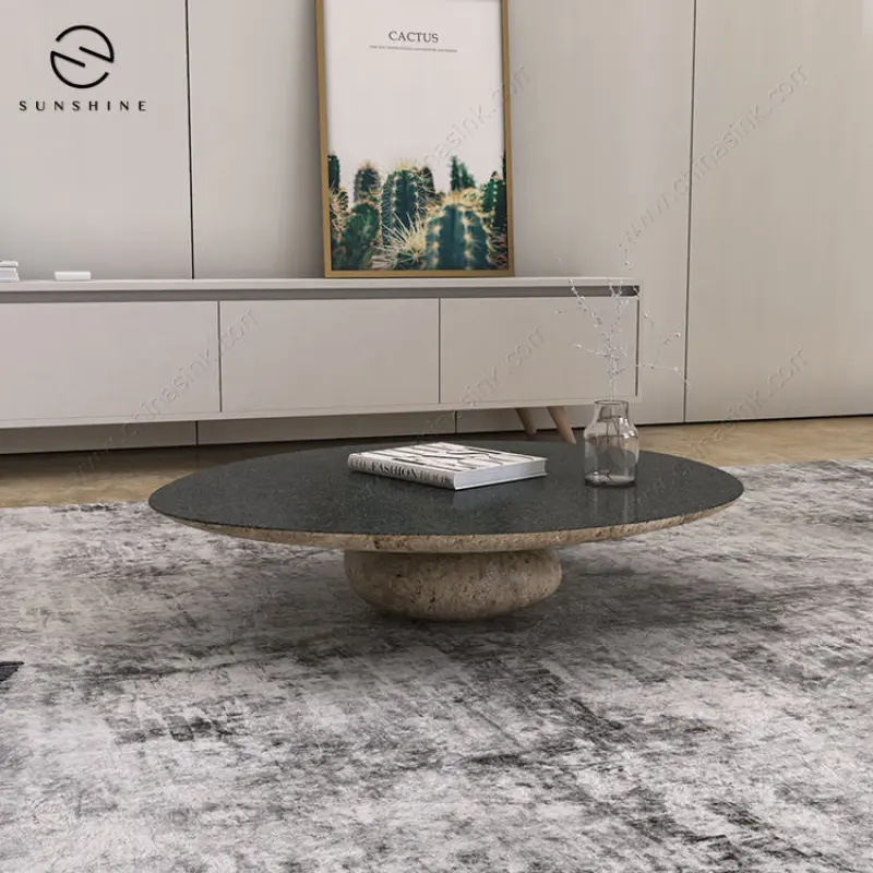 Irregular Granite Stone coffee table Indoor And Outdoor Furniture Popular