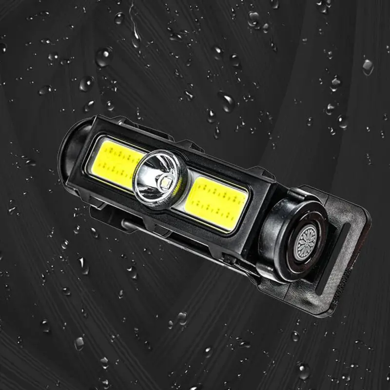 LED Headlamp Rechargeable Super Bright 7 Modes Adjustable and Comfortable Headlamp
