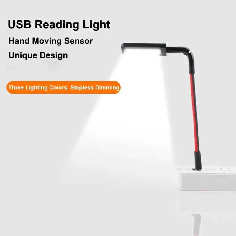 Three color Temperature Hand Moving Sensor LED USB Light