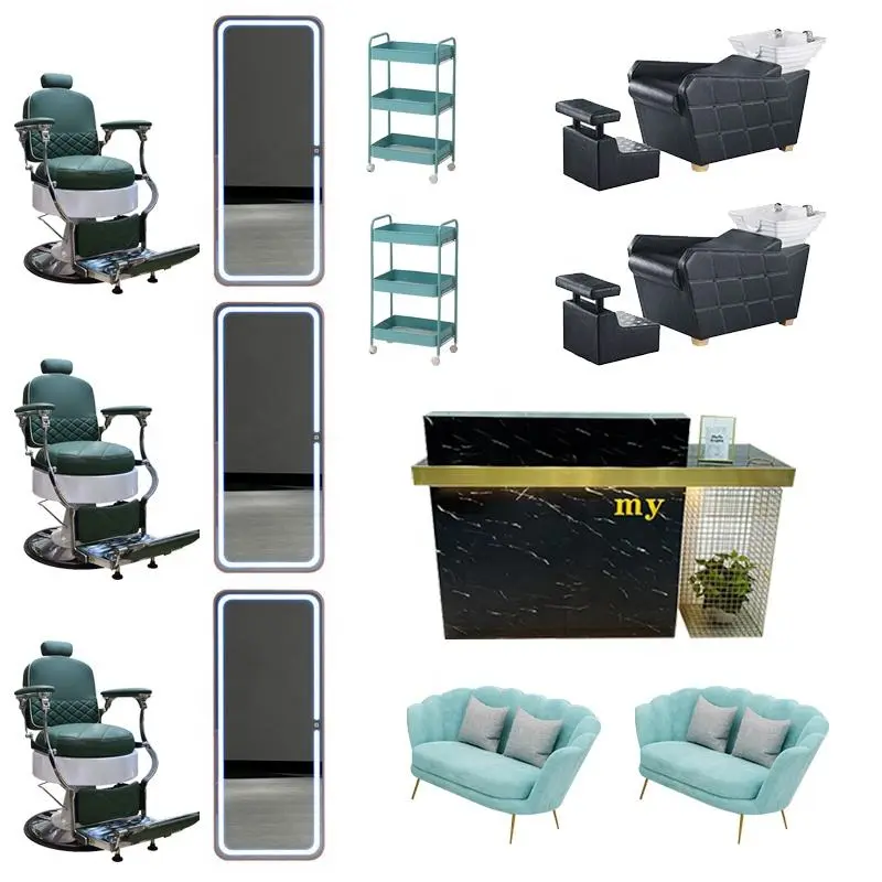 New Design Wholesale  Hair Salon Furniture Big Pump Barber Chair For Men