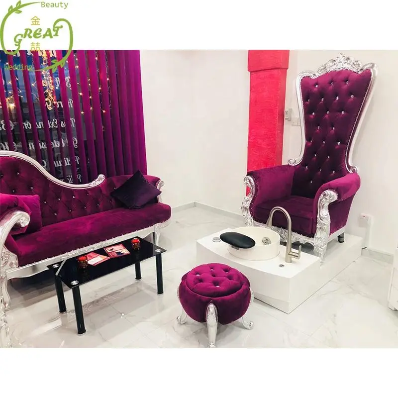 Luxury Waiting Sofa Beauty Salon Furniture