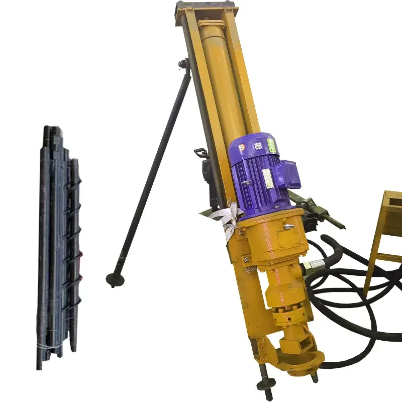 Small Portable Rock Quarry Drill machine DTH Drilling rig