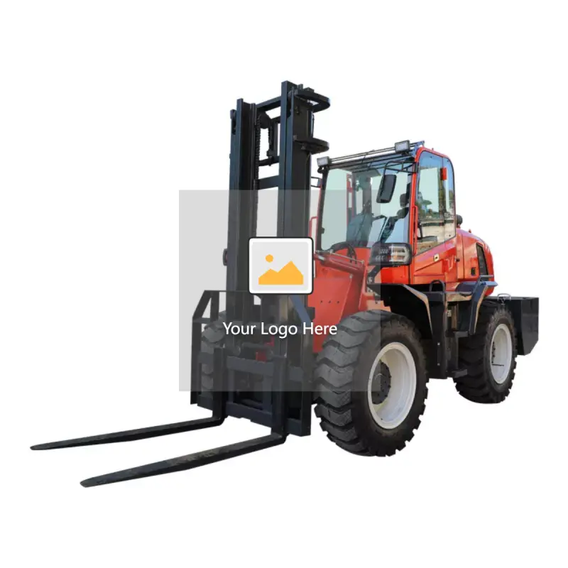 4x4 4WD Off Road Forklift Outdoor Small Rough All Terrain Forklift Truck