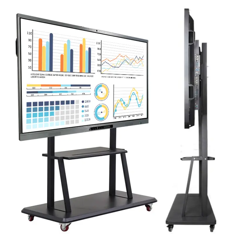 Interactive Whiteboard 65 Inch Smart Board Interactive Flat Panel