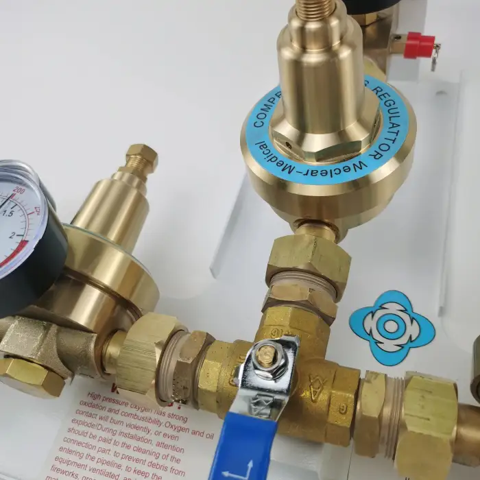 Medical Gas Pipeline System Automatic Manifold Systems for Medical Gas Station Oxygen Flow Manifold