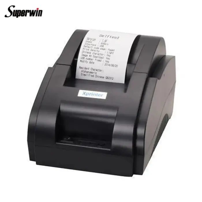 XP-58IIH 58mm 80mm Thermal Printer Support Win7 or win8 or win10 or Linux System