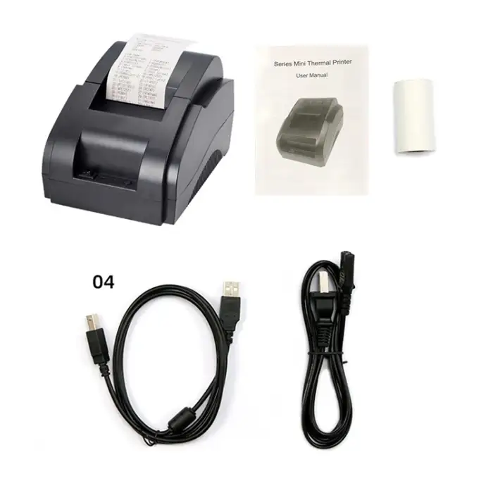 XP-58IIH 58mm 80mm Thermal Printer Support Win7 or win8 or win10 or Linux System